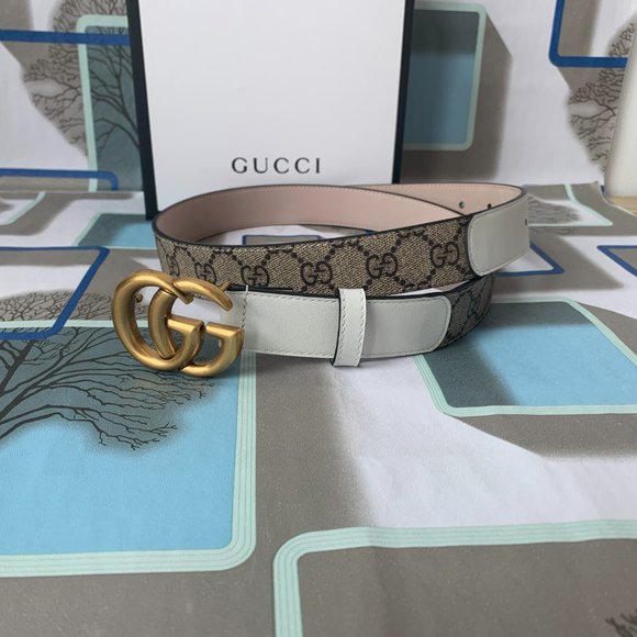 GG Marmont thin belt Style ‎409417 92TLC 9761